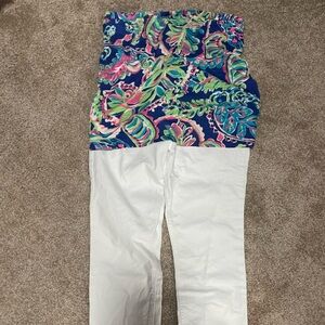 Lilly Pulitzer Val strapless tube top